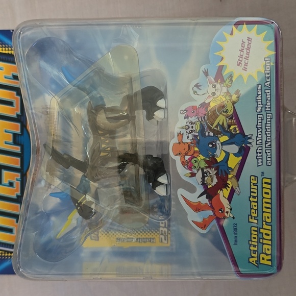 Digimon Season 2 Raidramon Action Feature figure - Picture 2 of 4